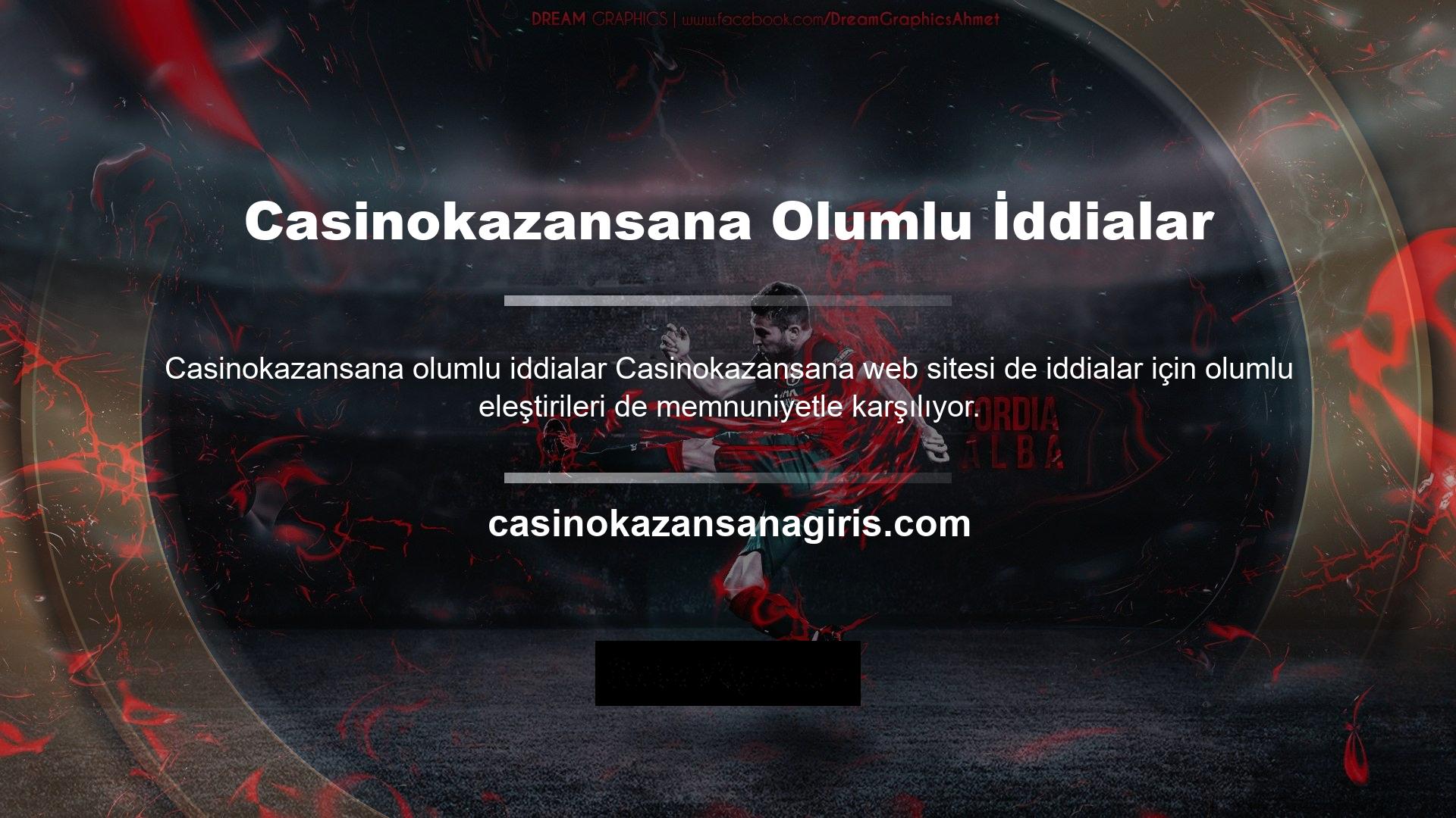 Casinokazansana web sitesi tarafından sağlanan faydalar ve hizmetlerden yararlanmak için üye olmanız gerekir